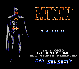 Batman Happy Title Screen